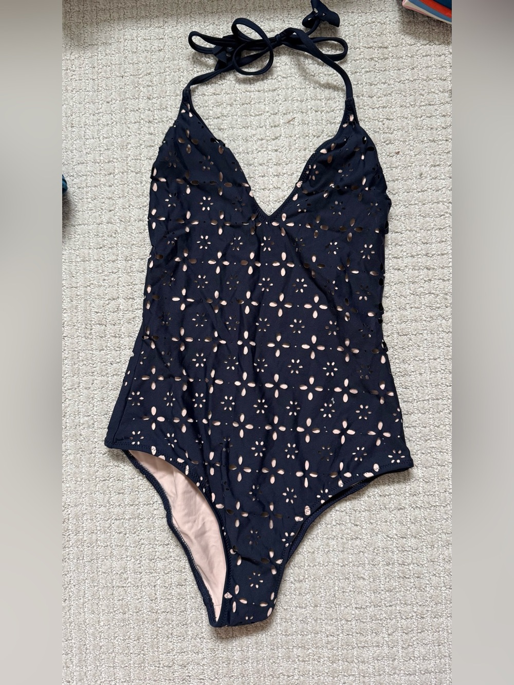 J. Crew Navy double layer One Piece Swimsuit